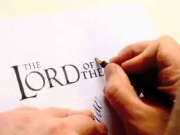 Use them sparingly so you don't overpower your designs, or break the rules and see what you can create. Lord Of The Rings Seb Lester Calligraphy Youtube