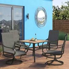 Angelos 9 Piece Dining Set With Cushions In 2020 5 Piece Dining Set 7 Piece Dining Set Patio Dining Set