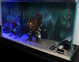 Made A Little Bioshock Fish Tank Cool Fish Tanks Fish Tank Cool Fish