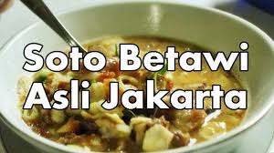 Soto betawi adalah resep kuliner soto khas betawi jakarta.rasa soto betawi asli sangat enak dan lezat dilidah apalagi soto betawi asli menggunakan bahan makanan yang memiliki nilai gizi tinggi baik untuk kesehatan seperti daging sapi dan jeroan. Resep Dan Cara Membuat Soto Betawi Asli Jakarta Youtube