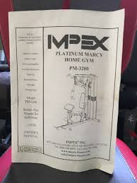 Marcy Mpex Platinum Home Gym Pm 3200
