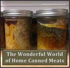 The Wonderful World Of Home Canned Meats