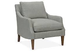 One Kings Lane Giles Accent Chair One Kings Lane Accent Chairs Classic Armchair Blue Chairs Living Room