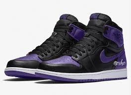 Air Jordan 1 Court Purple 555088 500 Release Date Sneaker Bar Detroit Air Jordans Air Jordans Retro Sneakers