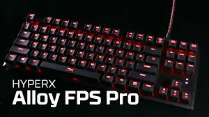 Cherry mx red mechanical keys, convenient usb charge port. Hyperx Alloy Fps Pro Teclado Gaming Mecanico Led Rojo Cherry Mx Blue Version Usa Pccomponentes Com