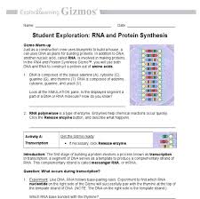 Gizmo answer key pdf documents building dna answer key vocabulary double helix dna enzyme lagging strand leading strand mutation nitrogenous ribosomes are responsible for protein creation in the cell they take the data transferred by rna ribonucleic acid from the dna gizmo answer key. Gizmo Building Dna Answer Student Exploration Sheet Growing Plants Rnaproteinsynthesisse Key Qn85p6yq02n1 Protein Synthesis With The Protein Synthesis Answer Key Gearing91