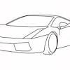 And almost all the principles of sports car drawing are quite suitable for drawing a. 1