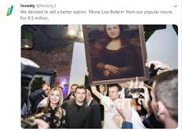 Getty images/john phillips vitalik buterin is now the world's youngest crypto billionaire. The Picture Of Vitalik Buterin As Mona Lisa Sells For 5 Million By Bryan Hendrix Medium