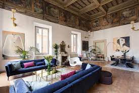 Canvas wall art, framed wall art, photography wall art 16th Century Roman Palazzo Combines Frescoes And Modern Decor Curbed