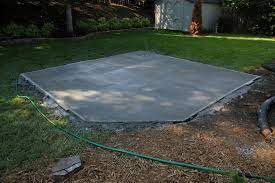 Pouring new concrete, laying gravel, or installing hot tub shims are all viable options to level uneven ground in preparation for a hot tub. Hot Tub Construction All Starts With A Stable Concrete Base