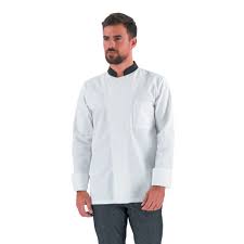 Veste De Cuisine Col Officier Colore Lafont Vetements Cuisine Homme Veste De Cuisine Vetement Cuisine Veste