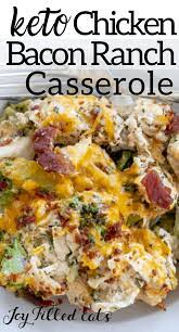 This Casserole Is A Hit With Kids And Adults It Is Quick Easy And So Comforting With Can Chicken Recipes Keto Recipes Dinner Chicken Bacon Ranch Casserole