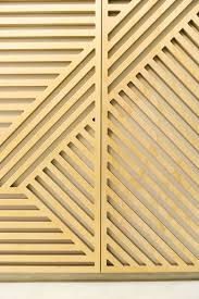 Wall Decor Idea This Restaurant Covered Its Walls With Wood Panels That Look Like Abstract Line Art Wooden Wall Panels Wooden Wall Decor Restaurant Interior Design