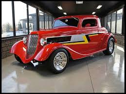 Zz Top S Billy Gibbons 1934 Ford 3 Window Coupe Street Rod 302 Ci Fiber Lass Body Is On The Auction Block By Mecum A Street Rods Hot Rods Cars Muscle Hot Rods