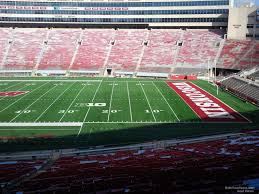 camp randall stadium section c rateyourseats com