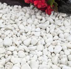 Suitable for a variety of design styles from traditional to contemporary. Polar White Pebbles 20 40mm Decorative Aggregates