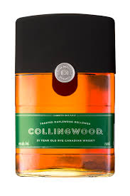 Package that showcases the liquid inside. Review Collingwood 21 Year Old Rye Canadian Whisky Drinkhacker