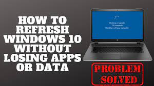 Select processes and click image name to sort it. How To Refresh Windows 10 Without Losing Apps Or Data Youtube