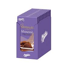 Amavel Milka Chocolate Mousse Display Milka Chocolate Chocolate Mousse Mousse