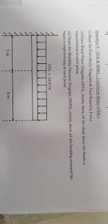 Learners preparing for ese, gate, and various other state engineering. Answered Question 9 Sfd Bmd Cantilever Beam Bartleby