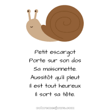 Petit Escargot Petit Escargot Escargot Comptines