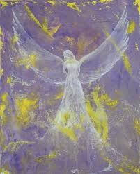 2003 home interior angel picture by laurie snow hein 17'' x 17''. Guardian Angel Painting By Wayne Cantrell