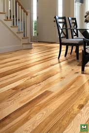 For A Lighter Look Try Shaw Thornhill Solid Hardwood Flooring In A Shellbark Hickory Finish Hickory Wood Floors Solid Hardwood Floors Wood Floors Wide Plank