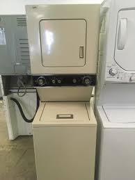 This configuration of washer and dryer is a terrific way to have your very own home laundry set up without taking up the space of a. Bisc Kitchenaid Stack Washer Dryer Set Appliance Max