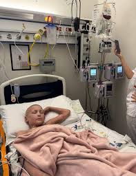 Branson Blevins Saturday afternoon UPDATE!!! It is happening now! Nichole  sent this out about 12:30 pm CT on Saturday, as her son is in the midst of  his bone marrow transplant!!! Branson