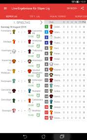 Türkiye, maçlarını roma ve azerbaycan'ın başkenti bakü'de oynayacak. Live Ergebnisse Fur Super Lig Fur Android Apk Herunterladen