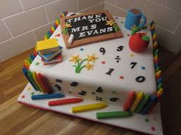 Teacher Inspired Class Teacher Birthday Cake For Teacher School Teacher Cake Teachers Day Cake School Cake Kindergarten Graduation Cake