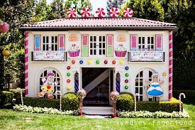 Candyland 6th Birthday Party Los Angeles Event Photography Candy Land Christmas Christmas Gingerbread House Outdoor Christmas Decorations