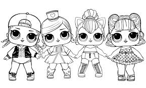 Colorea a los pequeñitos minios que aparecen en este libro de colorear, selecciona los colores y juega con los. Imagenes Para Pintar De Lol Buscar Con Google Cute Coloring Pages Lol Dolls Coloring Pages