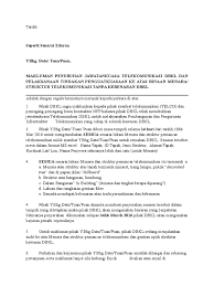 4.5 juta notis kompaun yang dikeluarkan dbkl melibatkan nilai hampir rm1 bilion masih gagal dilunaskan. Dbkl Letter To Operators 020316 V2