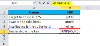 As a worksheet function, the mid function can be entered as part of a formula in a cell of a worksheet. Mid In Excel Formula Examples How To Use Mid Function