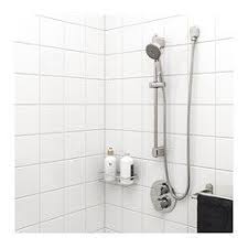 Brogrund Riser Rail With Hand Shower Outlet Chrome Plated Ikea Shower Set Hand Shower Chrome Plating