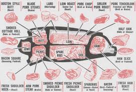 Pig Meat Chart Pig Meat Diagram In 2019 Pork Pork Meat