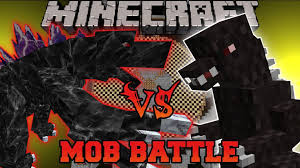 Godzilla Vs Mobzilla Minecraft Mob Battles Orespawn And Godzilla Mods Minecraft Mobs Godzilla Vs Minecraft