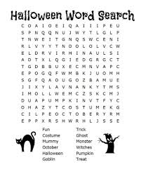 free halloween word search counting printables