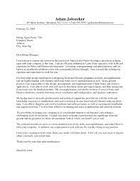Programmer Job Cover Letter Examples Shouldirefinancemyhome