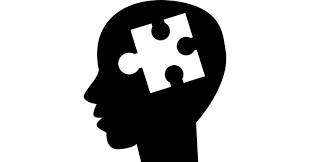 Puzzle Piece Symbol Inside Of Bald Man Head Free Vector Icons Designed By Freepik Vector Icon Design Vector Free Puzzle Pieces