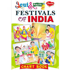 cut paste chart book festivals of india 018 manoj