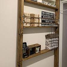 バス トイレ 白 アジャスター金具 1 4 材 2 4材 などのインテリア実例 2018 03 02 16 03 51 roomclip ルームクリップ インテリア 収納 タオル 収納 diy インテリア