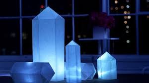 Geometric Gem Lanterns Paper Lanterns Diy Paper Lanterns White Paper Lanterns