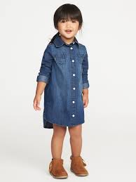 Denim Shirt Dress For Toddler Girls Old Navy Girl Outfits Toddler Designer Clothes Kids Outfits