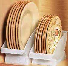 Foodsaver kitchen storage and organization. Amazon Com Salad Dessert Plate Cradle Dinner Plates Dinner Plates