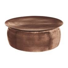 Hammered metal coffee table, $499 (westelm.com), left. Gold Hammered Coffee Table By Reena Exports Gold Hammered Coffee Table Id 4447511