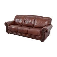 Browse affordable sofa beds online. 69 Off Rooms To Go Rooms To Go Brown Three Cushion Leather Couch Sofas