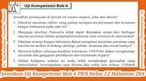 Maybe you would like to learn more about one of these? Jawaban Uji Kompetensi Bab 6 Pkn Kelas 12 Halaman 204 Youtube