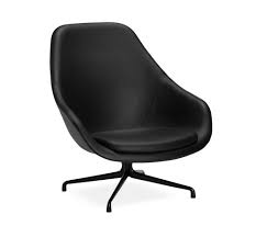 277 auckland drehsessel, designer jean marie massaud, leder. About A Lounge Aal 91 Aal91 High Swivel Chair Hay Hay Aal 91